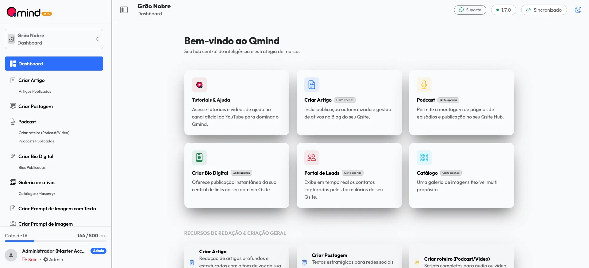 Painel QMIND Screenshot